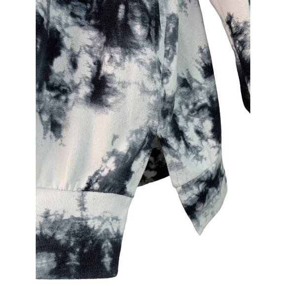 First Love By Lovelyn Tie-Dye Long Sleeve Top Sweatshirt Long Line Large 7566 - Picture 4 of 7